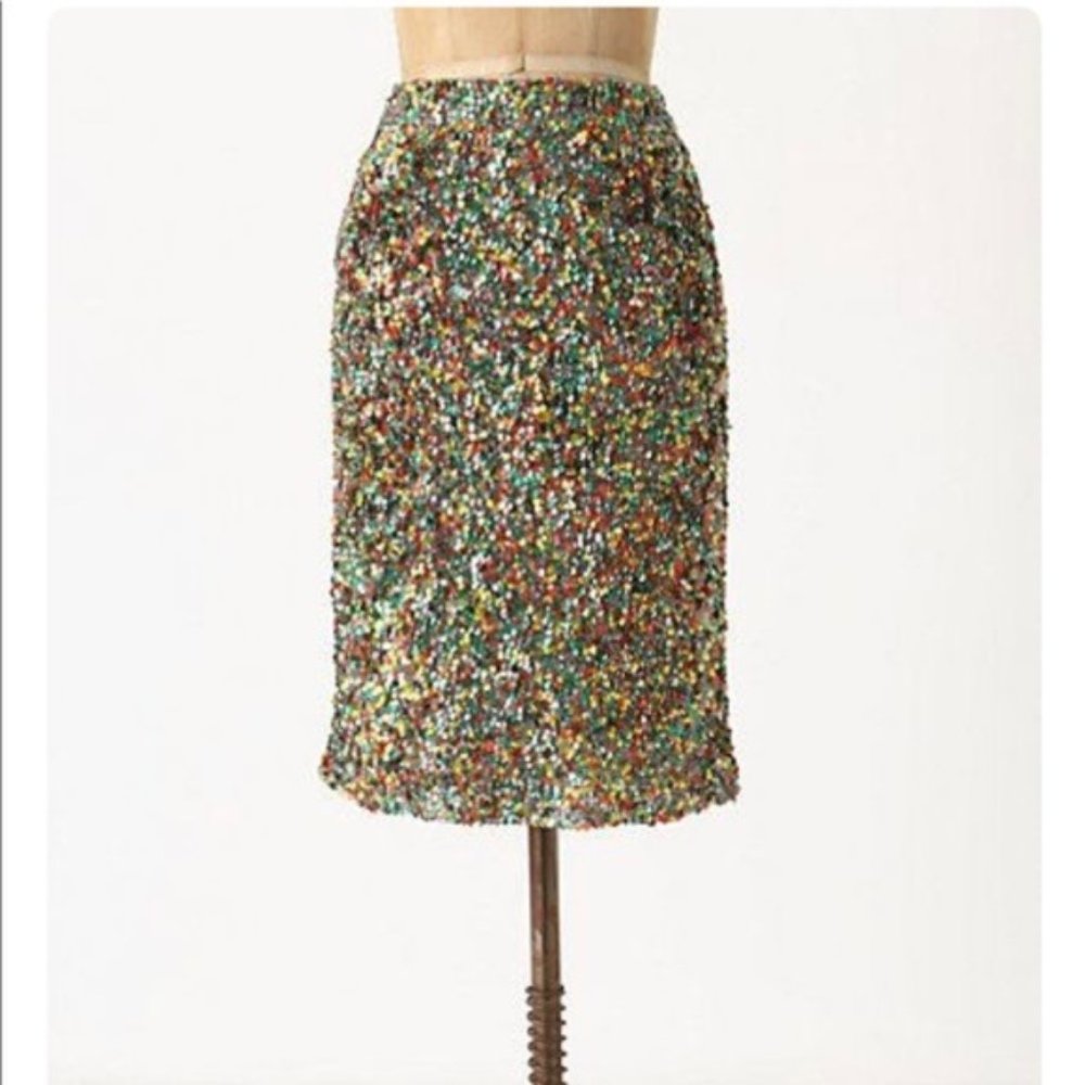 Carnation Lily Lily Rose Anthropologie Skirt
